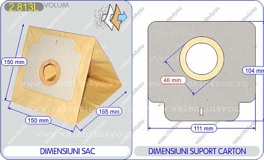 Detalii Sac pentru aspirator - Model 508