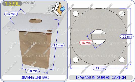 Detalii Sac pentru aspirator - Model 515