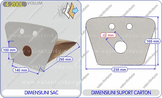 Detalii Sac pentru aspirator - Model 518