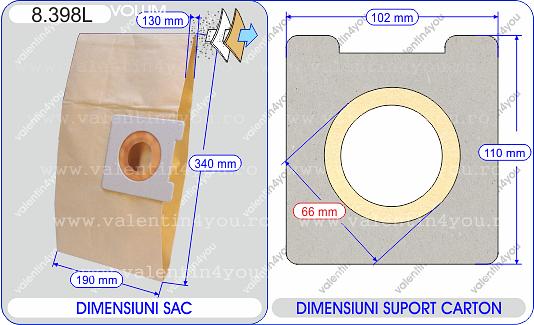 Detalii Sac pentru aspirator - Model 78B