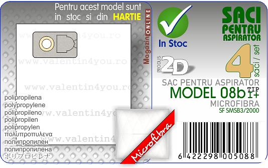 Sac pentru aspirator - Model 08b