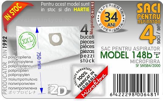Sac pentru aspirator - Model 148b