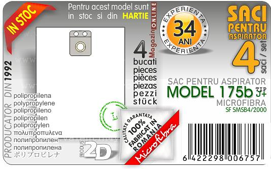 Sac pentru aspirator - Model 175b