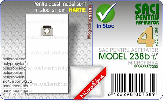 Sac pentru aspirator - Model 238b