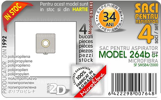 Sac pentru aspirator - Model 264b