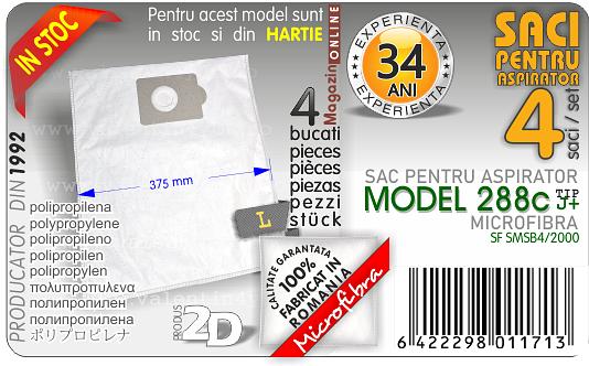 Sac pentru aspirator - Model 288c