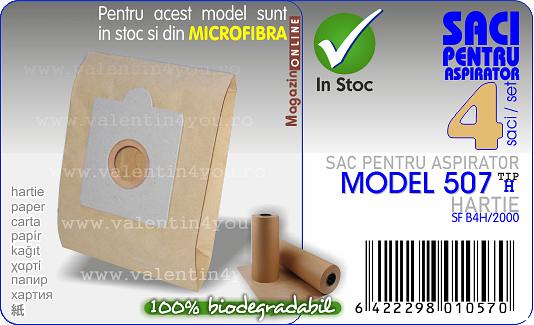 Sac pentru aspirator - Model 507