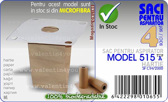 Sac pentru aspirator - Model 515