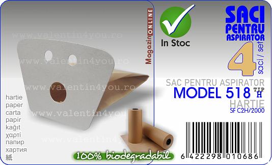 Sac pentru aspirator - Model 518