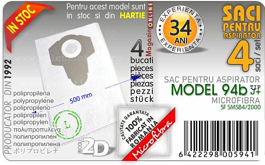 Sac pentru aspirator - Model 94b